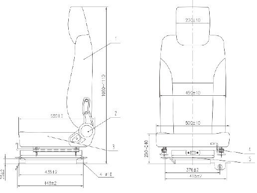 QJ5820CD型2080輕卡司機空氣懸浮座椅-10